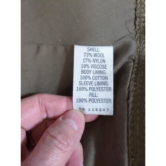Ruehl 925 Olive Sz XS Women’s Double-Breasted Wool Jacket  Military Abercrombie - Picture 15 of 16